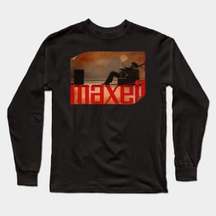 break the sound barrier, maxell retro vintage Long Sleeve T-Shirt